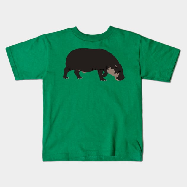 Pygmy Hippopotamus Kids T-Shirt by stargatedalek